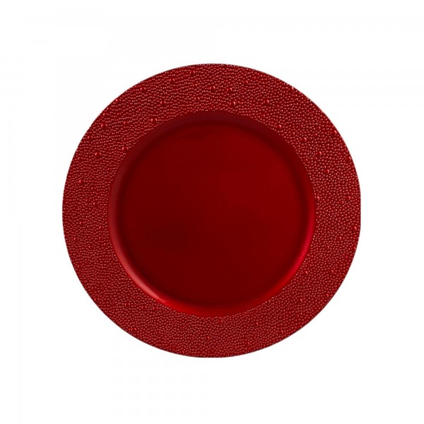 Plato Base Rouge