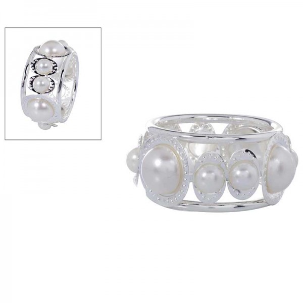 Set Anillos Servilleta Pearl