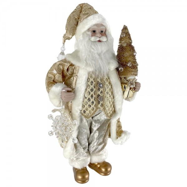 Figura Santa Golden Silver