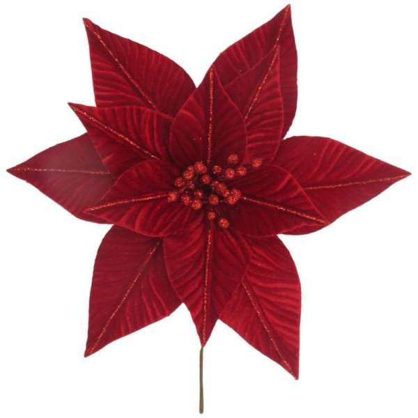 Flor Poinsettia Red II