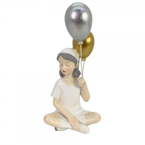 Niña Globos White I