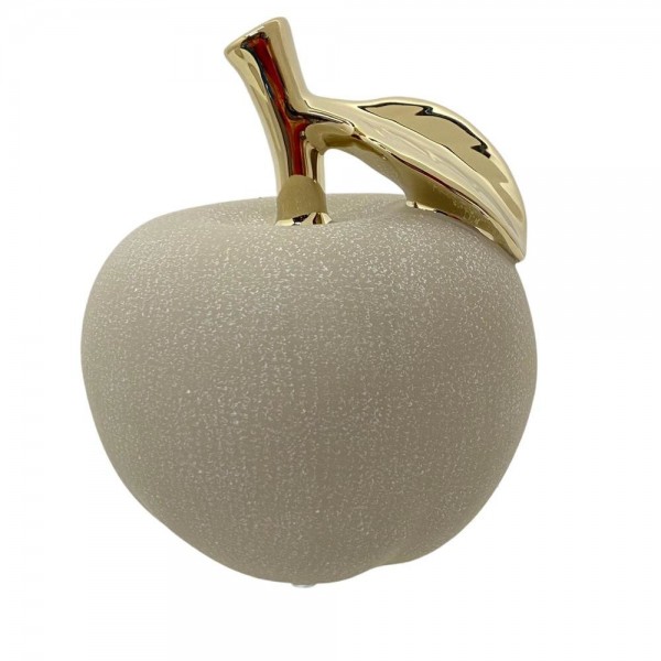 Figura Manzana Beige Golden I