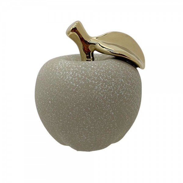 Figura Manzana Beige Golden