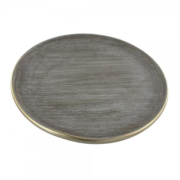 Centro Decorativo Gray Golden